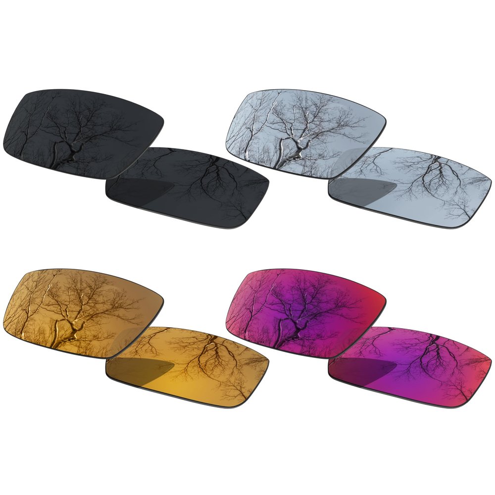 ToughAsNails Set of 4 Polarized Replacement Lenses for Oakley Canteen 2006 Pack-BSBM3