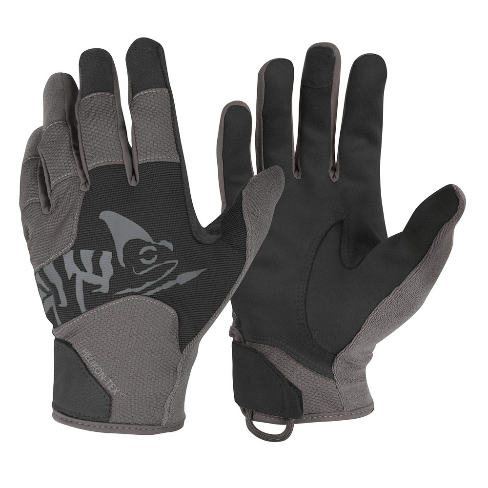 Helikon-Tex Range Line, All Round Tactical Gloves, Black/Shadow Grey, Medium/Regular