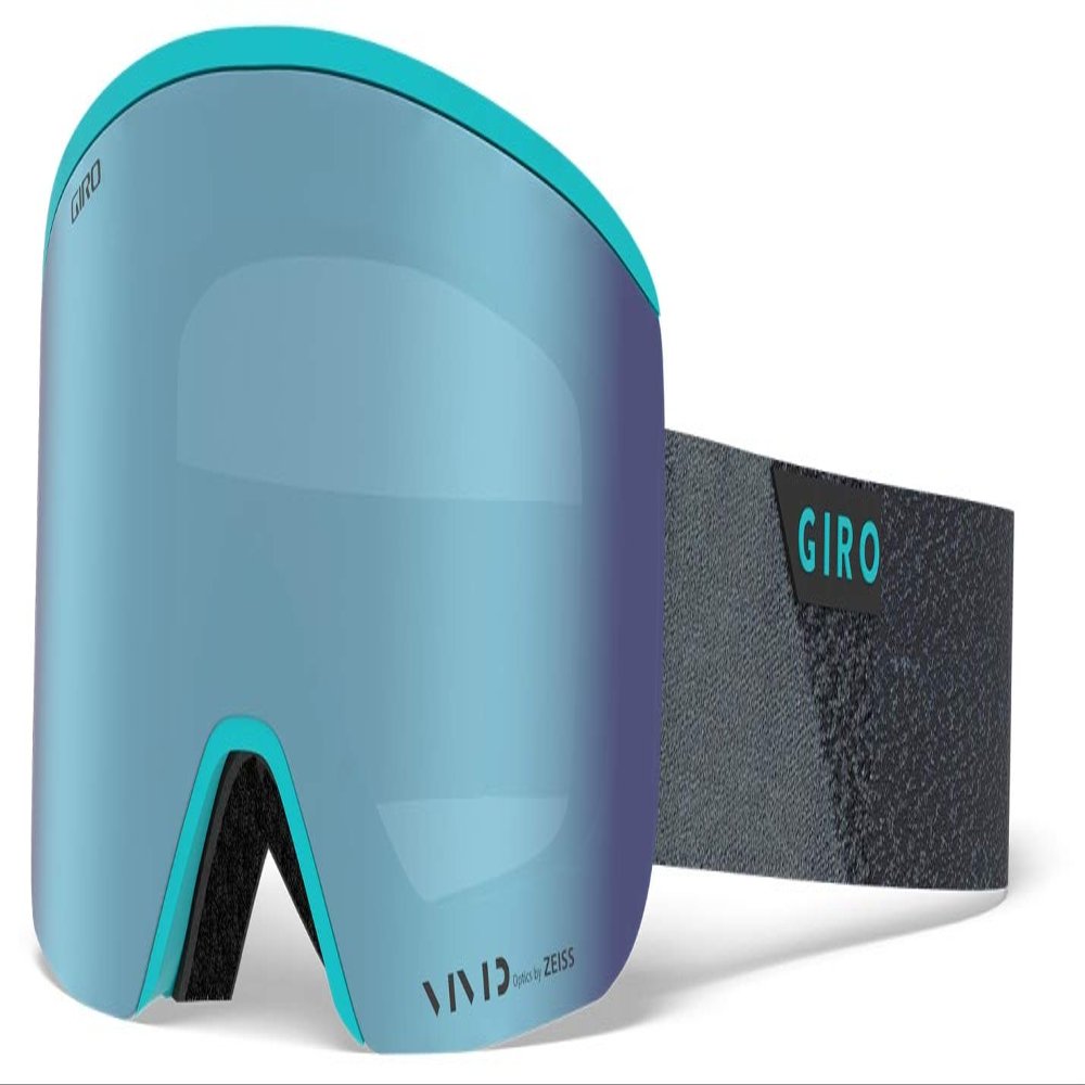 Giro Axis Ski Goggles - Snowboard Goggles for Men - Grey/Glacier Peak - Vivid Royal/Vivid Infrared