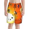 Hot Air Balloon Teens Beach Shorts Running Workout Sports Shorts Summer Casual Shorts for Boys view 1