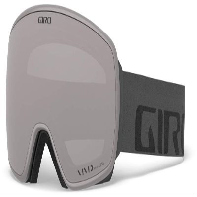 Giro Agent Adult Snow Goggles - Grey Wordmark Strap with Vivid Onyx/Vivid Infrared Lenses (2021)