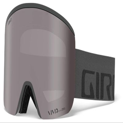 Giro Axis Adult Snow Goggle - Grey Wordmark Strap with Vivid Onyx/InfraredLenses