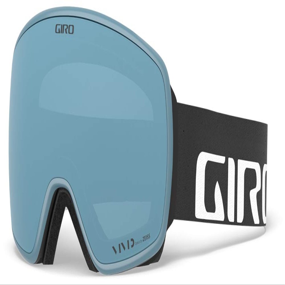 Giro Agent Adult Snow Goggles - Black Wordmark Strap with Vivid Royal/Vivid Infrared Lenses (2021)