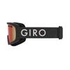 Giro Rev Youth Snow Goggles - Black Zoom Strap with Amber Scarlet Lens (2021) view 2