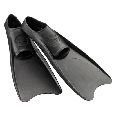 TUSA Sport Full Foot Rubber Snorkeling Fin, Small (5-7), Black (UF-1202 BK S)