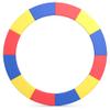 Giantex Trampoline Pad, Exercise Fitness Gymnastics Trampoline,Trampoline Pad Replacement Bounce Frame, Edge Cover Springs Protection Pad, Rebounder Trampoline (Rainbow, 12 ft) view 1