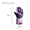 Kids Ski Gloves Winter Warm Lining Snow Cold Weather Windproof Waterproof Adjustable Gloves for Boys & Girls 2-5Years view 2