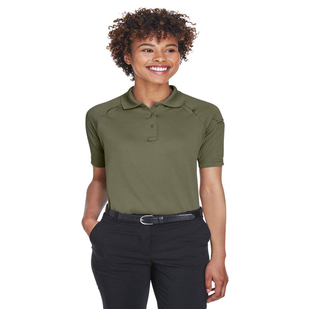 Harriton Ladies' Advantage Snag Protection Plus Tactical Polo L TACTICAL GREEN
