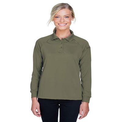 Advantage Snag Protection Plus Long-Sleeve Tactical Polo XS TACTICAL GREEN