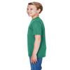 Team 365 Youth Sonic Heather Performance T-Shirt L SP FOREST HTHR view 2