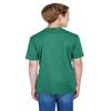 Team 365 Youth Sonic Heather Performance T-Shirt L SP FOREST HTHR view 3