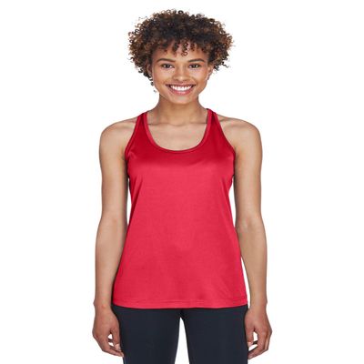 Team 365 Ladies' Zone Performance Racerback Tank XL SPORT RED