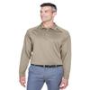 Men's Advantage Snag Protection Plus Long-Sleeve Tactical Polo XL DESERT KHAKI view 1
