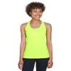 Team 365 Ladies' Zone Performance Racerback Tank XL SAFETY YELLOW view 1