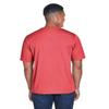 Team 365 Men's Sonic Heather Performance T-Shirt 4XL SP RED HEATHER view 3