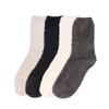 BambooMN Men's Medium/Large Comfy Soft Warm Plush Slipper Bed Fuzzy Socks - Assortment A - 4 Pairs view 4