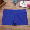 YiZYiF Kids Girls' Classics Boy Cut Soft Low Rise Gym Dance Sport Shorts Activewear Short V-Front Polyester Blue 6 view 3