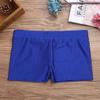YiZYiF Kids Girls' Classics Boy Cut Soft Low Rise Gym Dance Sport Shorts Activewear Short V-Front Polyester Blue 6 view 4
