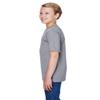 Team 365 Youth Sonic Heather Performance T-Shirt L ATHLETIC HEATHER view 2