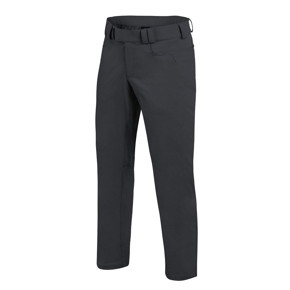 Helikon-Tex CTP Covert Tactical Pants for Men - Ripstop Mens Pants - Lightweight for Outdoors, Hiking, Law Enforcement, Work Pants, Black VersaStretch, Waist 30 Length 36, Urban Line