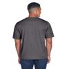 Team 365 Men's Sonic Heather Performance T-Shirt 4XL DK GREY HEATHER view 3