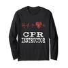 CPR Instructor Shirt EKG Heartbeat Graphic Women Men Gift view 1