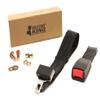 (1) Golf Cart NON-Retractable Strap Kit for Club Car, Yamaha, EZGO, and ATV view 1