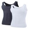 TOPTIE Mens Slimming Body Shaper Compression Shirt Shapewear Sculpting view 1