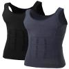 TOPTIE Mens Slimming Body Shaper Compression Shirt Shapewear Sculpting view 1