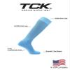 TCK Soccer Socks Multisport Tube MS (Columbia Blue, X-Large) view 3