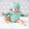 Babysoy Modern Single Knot Hat Beanie - Cotton Rayon from Bamboo Baby Cap (0-6 Months, Dragonfly) view 2
