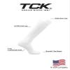 TCK Soccer Socks Multisport Tube MS (White, X-Large) view 3