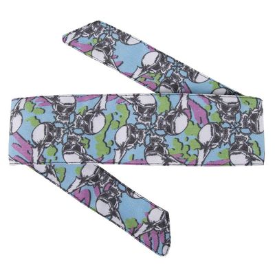 HK Army Paintball Hostilewear Headband - Skulls Blue/Pink