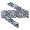 HK Army Paintball Hostilewear Headband - Skulls Blue/Pink view 1