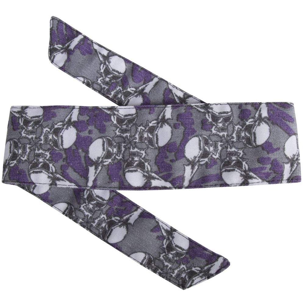HK Army Paintball Hostilewear Headband - Skulls Purple