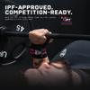 Gymreapers Weightlifting Wrist Wraps (Competition Grade) 18" Professional Quality Wrist Support with Heavy Duty Thumb Loop - Best Wrap for Powerlifting, Strength Training, Bodybuilding(Pink,18") view 4
