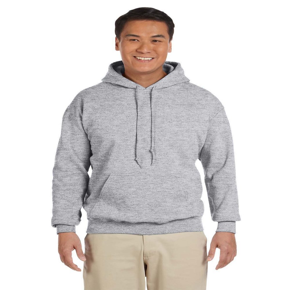 Product of Brand Gildan Adult Heavy Blend 8 oz, 50/50 Hood - Graphite Heather - 4XL - (Instant Savings of 5% & More)