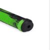 25NINE Ronin Grip with Flange - Flanged BMX Bike and Scooter Handlebar Grips with End Plugs - Green/Black view 3