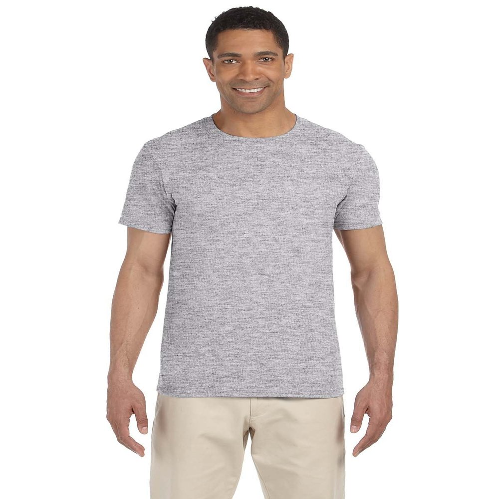 Product of Brand Gildan Adult Softstyle 45 oz T-Shirt - Sport Grey - XS - (Instant Savings of 5% & More)