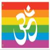 Resist United Hindu LGBTQ Pride Flag (5 x 3 ft) view 1
