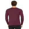 Bella Canvas Product of Brand Unisex Jersey Long-Sleeve T-Shirt - Maroon Triblend - 2XL - (Instant Savings of 5% & More) view 2