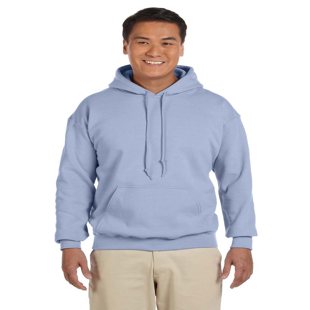 Product of Brand Gildan Adult Heavy Blend 8 oz, 50/50 Hood - Light Blue - 4XL - (Instant Savings of 5% & More)