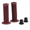 25NINE Ronin Grip with Flange - Flanged BMX Bike and Scooter Handlebar Grips with End Plugs - Brick view 2