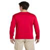 Adult Softstyle 4.5 oz. Long-Sleeve T-Shirt (CHERRY RED L) view 2