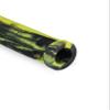 25NINE Ronin Grip Without Flange - Flangeless BMX Bike and Scooter Handlebar Grips with End Plugs - Lime/Black view 3