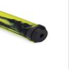25NINE Ronin Grip Without Flange - Flangeless BMX Bike and Scooter Handlebar Grips with End Plugs - Lime/Black view 4