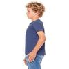 Bella Canvas Product of Brand Youth Jersey Short-Sleeve T-Shirt - Heather Navy - L -, Instant Savings of 5% & More view 3