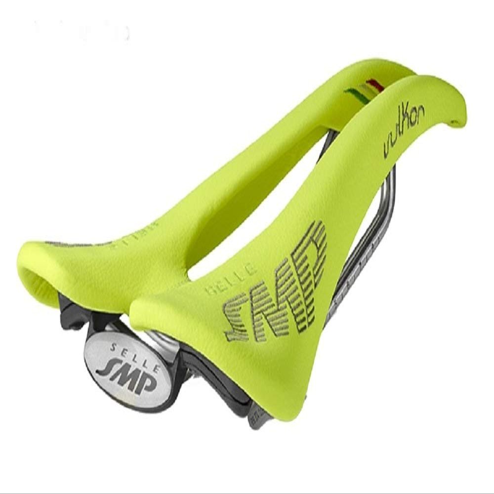 SMP 4bike Saddle with Vulkor Frame no Kind, Fluo Yellow, M, L, XL