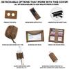 Tactical Notebook Covers JTAC Molle Data System | Tactical Data Organizer with Molle Panel Compatibility | Convenient 3"x4" Size Gear Accessories and Quick Access (Coyote Brown) view 2