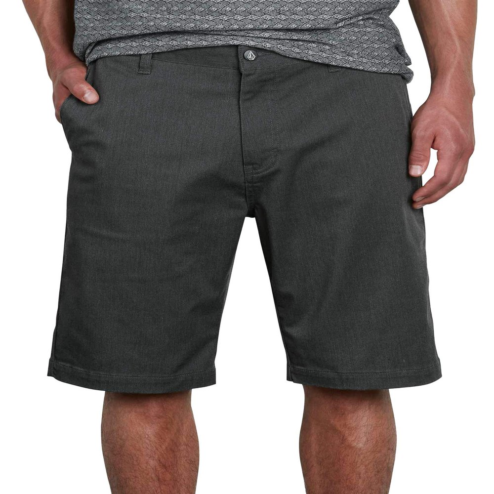 Volcom Men's Vmonty Stretch Short Charcoal Heather 33